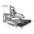 Routeur cnc à bois multi-process 4 axes IGW- 1325 avec dispositif rotatif